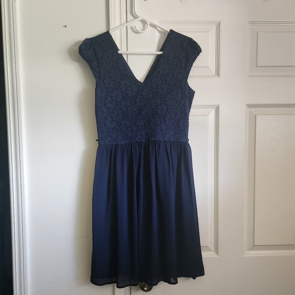 Navy Blue Dress